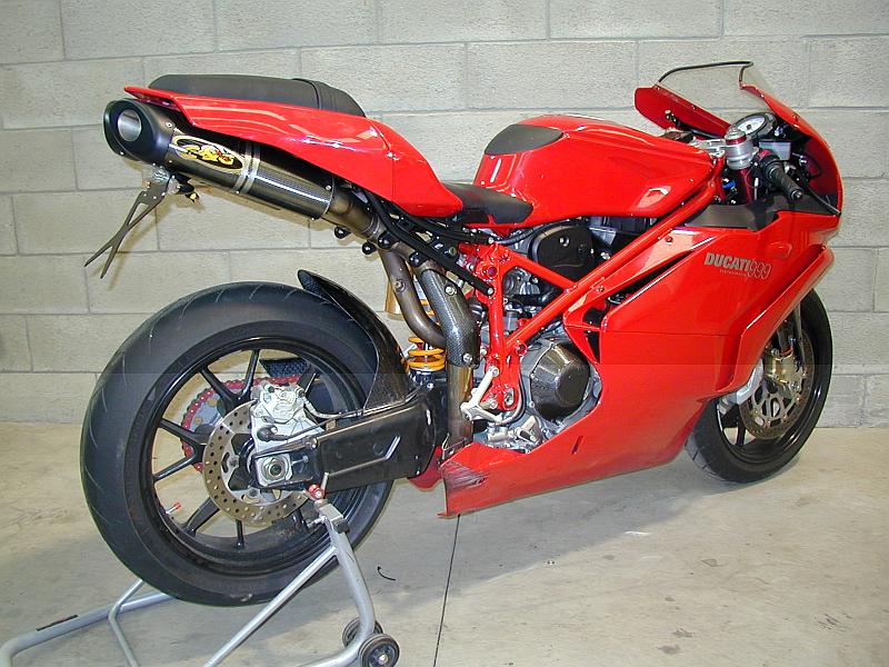 G&G Oval Exhaust Damperset Ducati 749 - 999