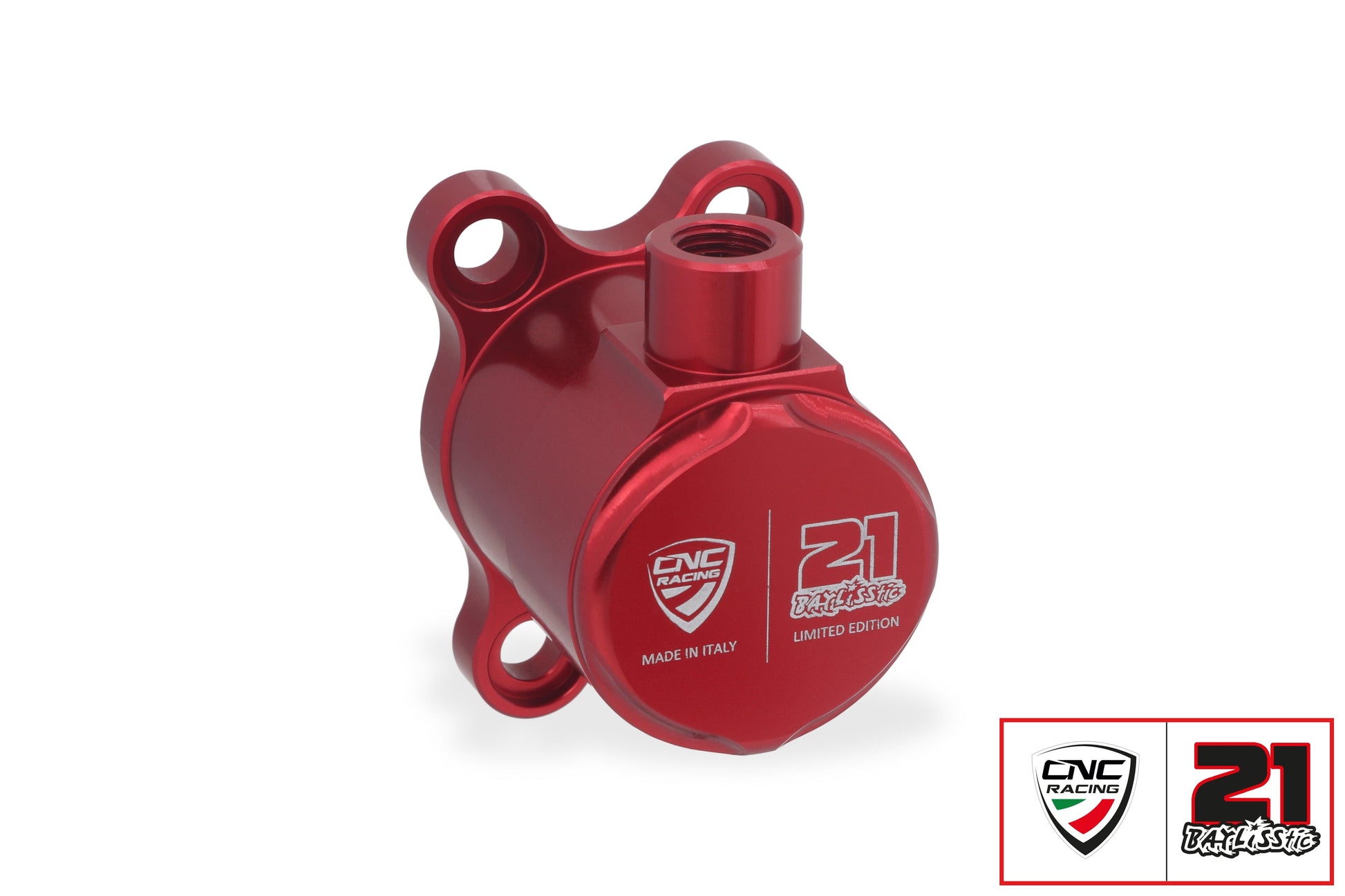 Troy Bayliss Limited Edition drukzuiger koppeling Ducati 848EVO (2010-2013) productfoto kleur rood schuin aanzicht