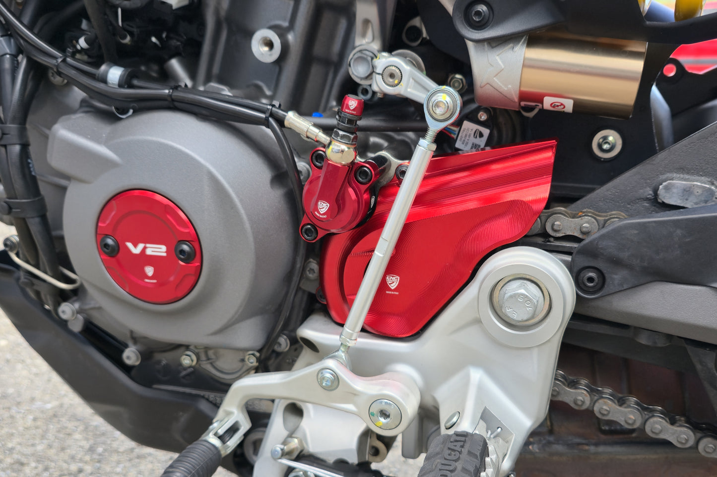 Dynamo -Abdeckung für Ducati Multistradada V2 (2025+)