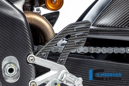 Heel Guard left matt carbon Aprilia Tuono V4 Factory (2025+)