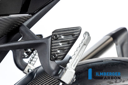 Passagier Heelplate carbon links mat carbon Aprilia RSV4 (2025+)