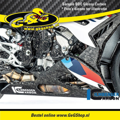 Ölkühlerabdeckung rechts glänzend BDC Carbon R 12 neun t 2024+