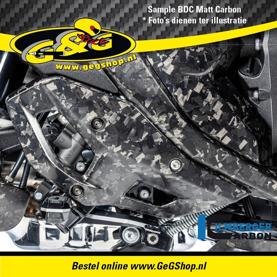 Oil Cooler Cover Left Side Matt BDC Carbon R 12 Nine T 2024+