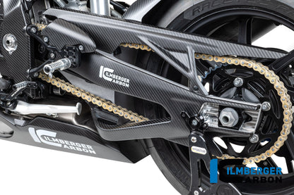 Achterspatbord (hugger) incl. kettingbeschermer mat carbon BMW S 1000 R (2021-2024)