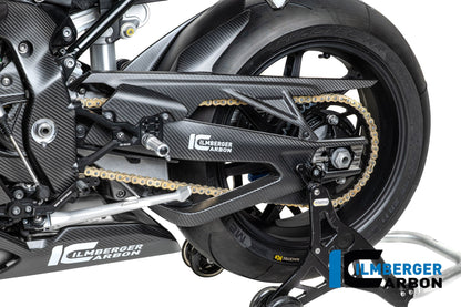 Achterspatbord (hugger) incl. kettingbeschermer mat carbon BMW S 1000 RR (2019-2022)