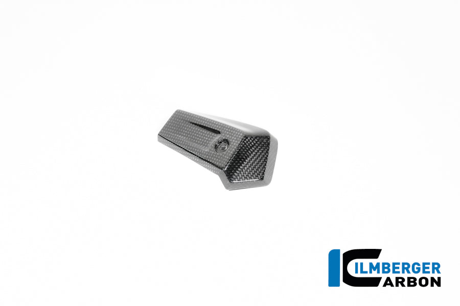 Oliekoeler cover links glanzend carbon BMW R12S (2025+)
