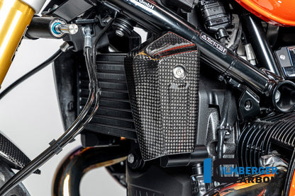 Oliekoeler zijpaneel links glanzend carbon R12 G/S (2025+)