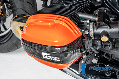 Bougiedop cover links glanzend carbon BMW R12S (2025+)
