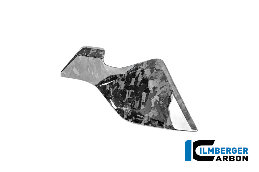 Zijkuip onder de tank links (onderpaneel) glanzend Black Diamond Carbon BMW R1300GS Adventure Trophy (2024+)