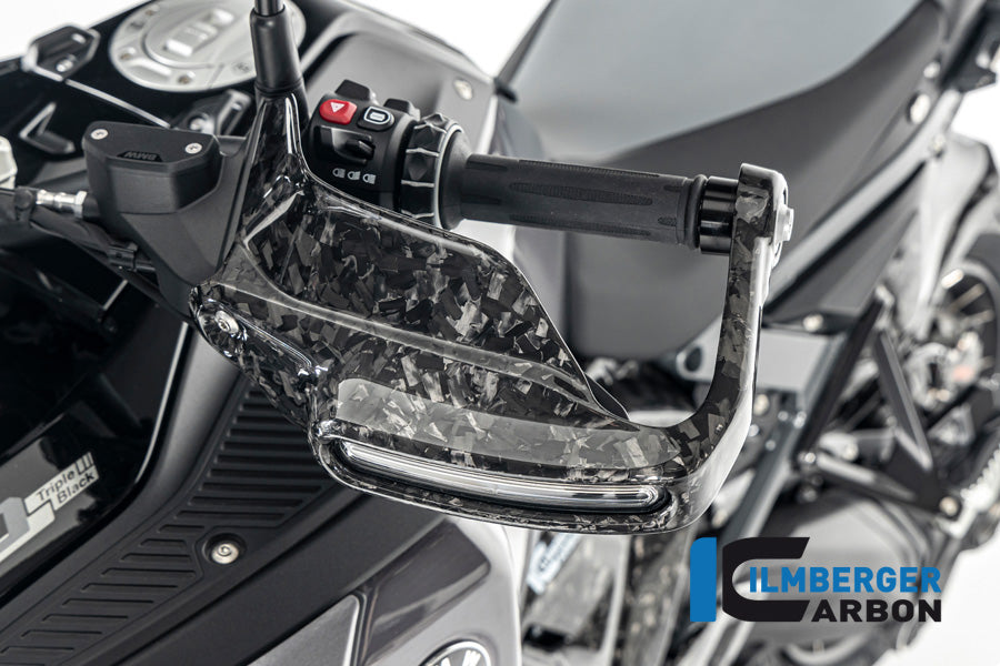 Hand Protector High with Blinker Left Glossy BDC Carbon BMW R1300GS Adventure Trophy 2024+