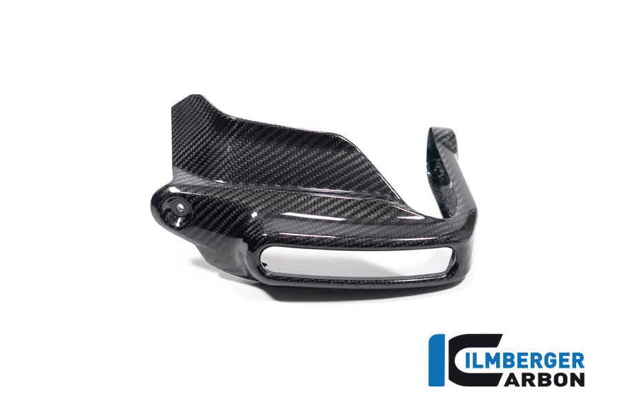 Handkap handbeschermer Hoog met Knipperlicht links glanzend carbon BMW R1300GS Adventure Trophy 2024+