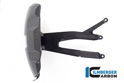 Spatscherm achterwiel glanzend carbon BMW R1300GS Adventure Trophy 2024+