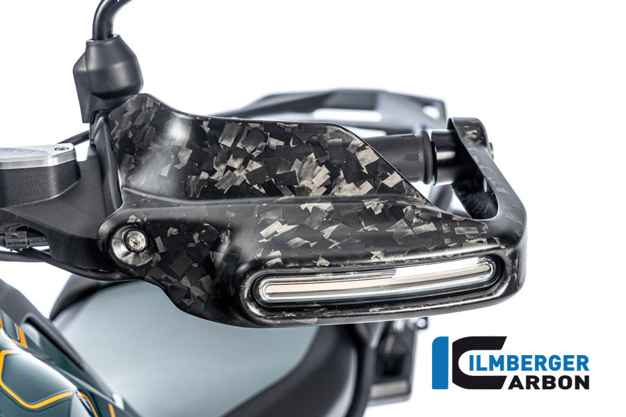 Hand Protector High with Blinker Left Matt BDC Carbon BMW R1300GS Adventure Option 719 Karakorum 2024+