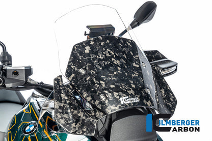 Windshield Matt BDC Carbon BMW R1300GS Adventure Triple Black 2024+