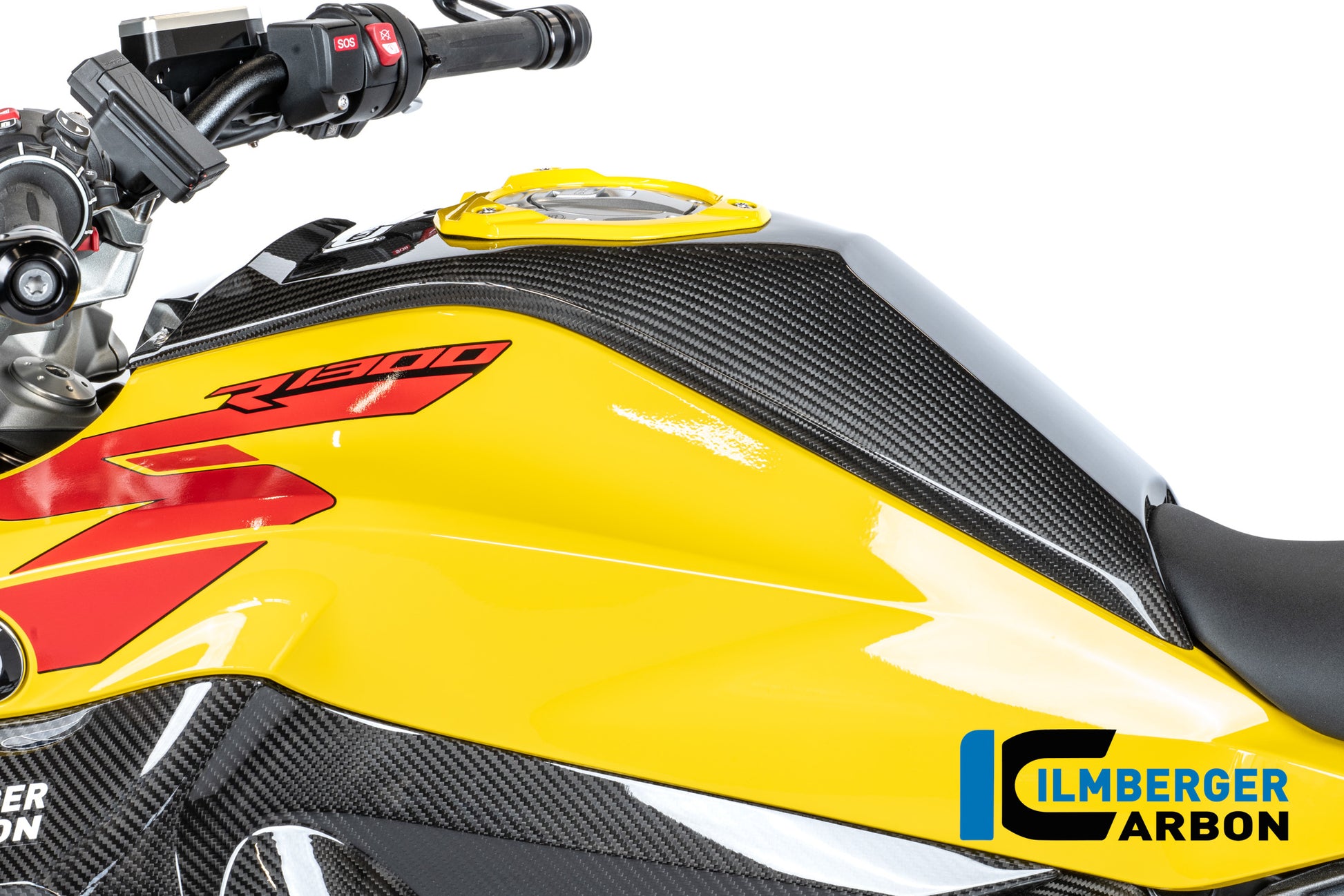 Tankafdekking boven carbon hoogglans BMW R1300RS (2025+)