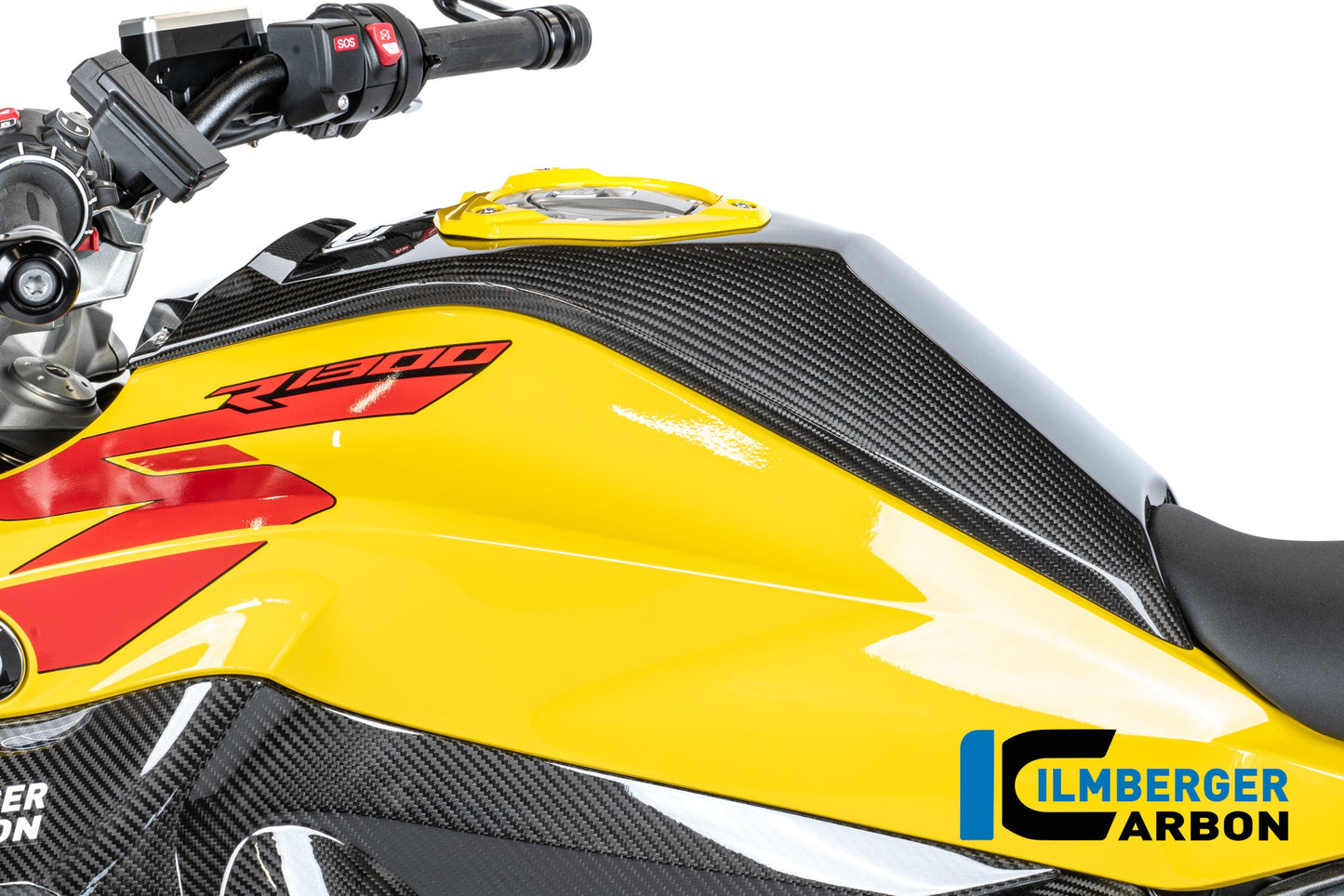 Tankafdekking boven carbon hoogglans BMW R1300RS Option 719 Cuyamaca (2025+)