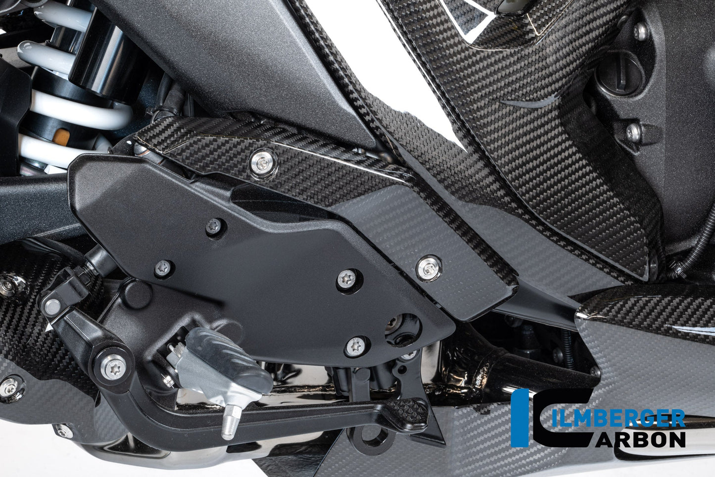 Hielbeschermer rechts carbon hoogglans BMW R1300RS Triple Black (2025+)