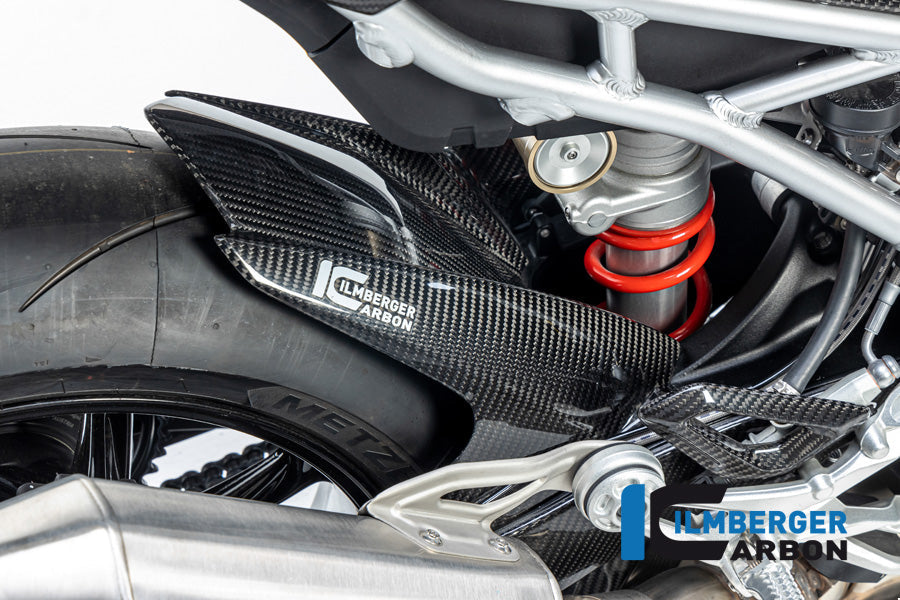 Bakre hugger inkl. Upper Chainguard Glossy Carbon BMW M 1000 R (2023+)
