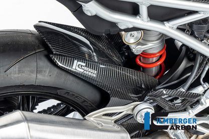 Hinterer Hugger inkl. Upper Chauard Glossy Carbon BMW S1000RR (2023+)