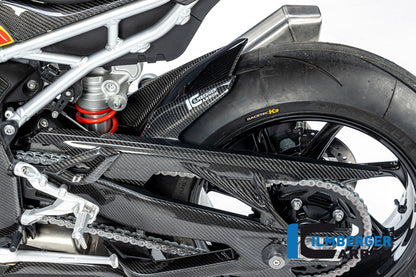 Achterspatbord (hugger) incl. kettingbeschermer glanzend carbon BMW M 1000 R (2025+)