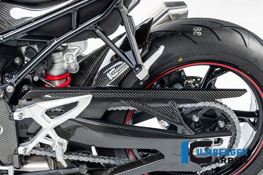 Bakre hugger inkl. Upper Chainguard Glossy Carbon BMW M 1000 RR (2023+)