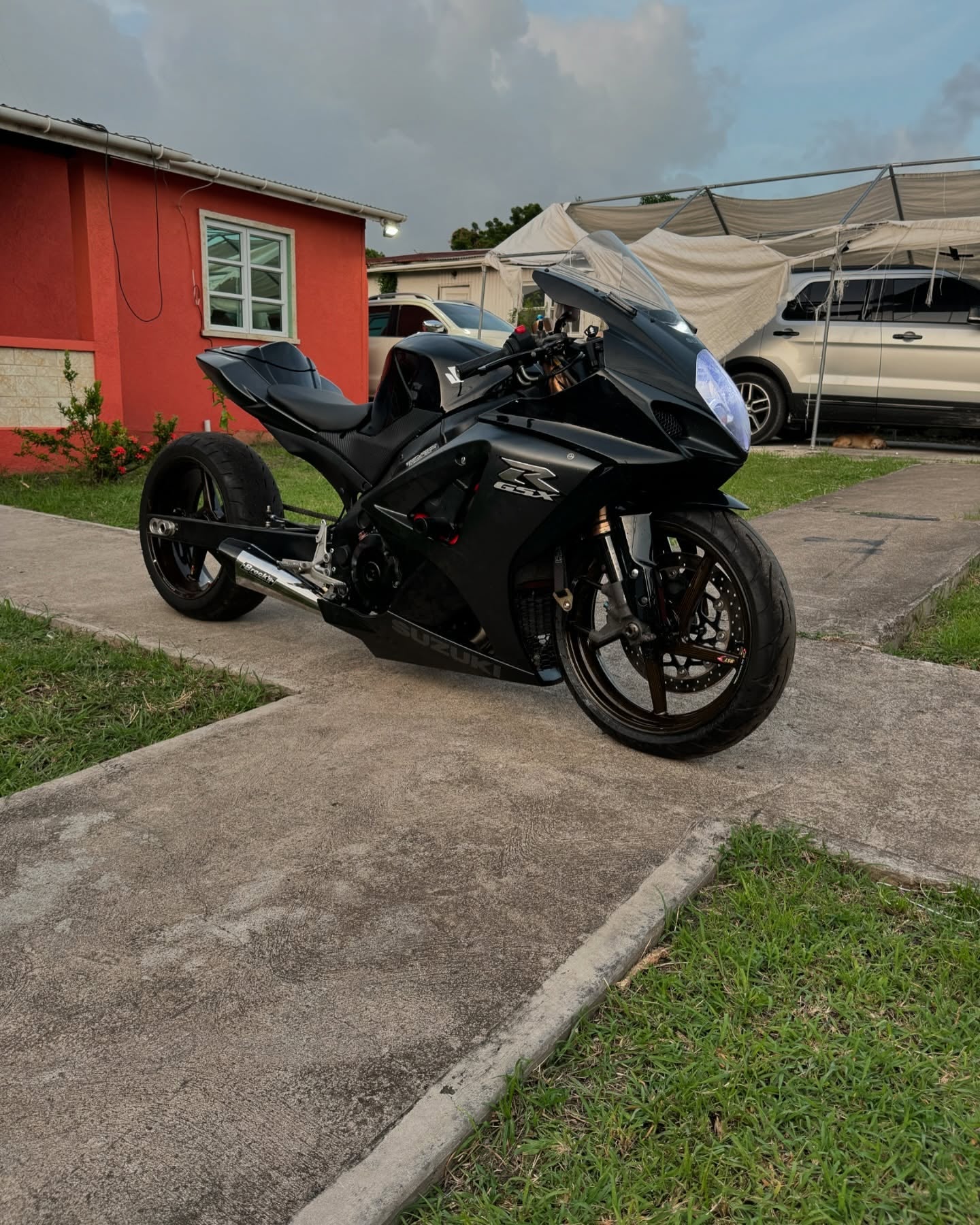 BST kolfrontfälg Black Diamond 3,5 x 17 "Suzuki GSXR1000 2005 - 2008