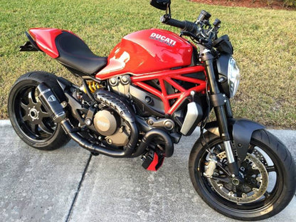 BST Carbon Heck Rand Schwarz Mamba 6,0 x 17 "Ducati Monster 1200/Monster 1200S/Monster 1200R 2017 bis 2021