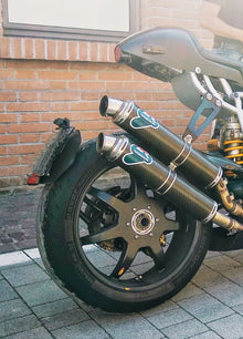 BST Carbon Achtervelg Mamba TEK 6,0 x 17" Ducati Monster S2R 800 1000 2005 t/m 2008