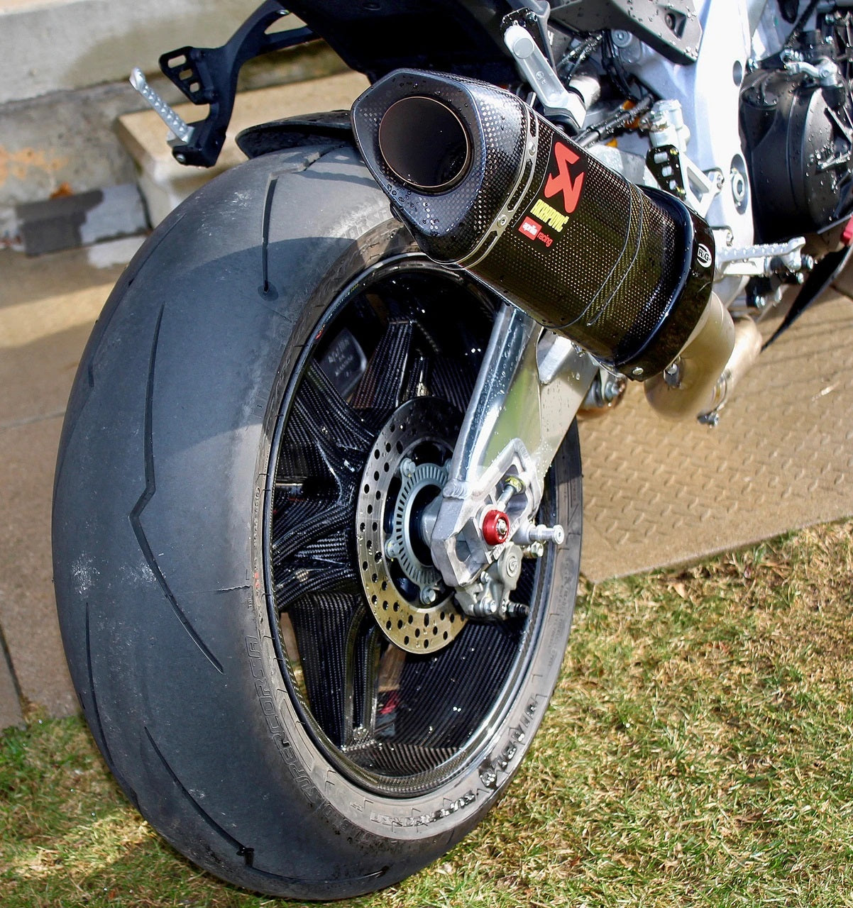 BST Carbon Heck Rand Rapid Tek 6,75 x 17 "Honda CBR 1000RR Fireblade / SP 2009 bis 2016