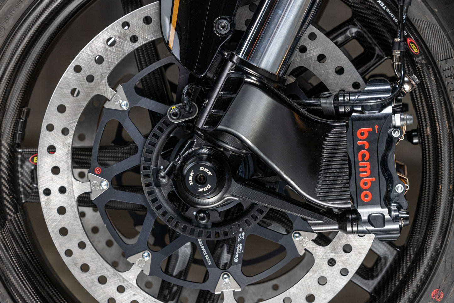 BST Carbon Heck Rand Rapid Tek 8,5 x 17 "Ducati Diavel V4 V4S