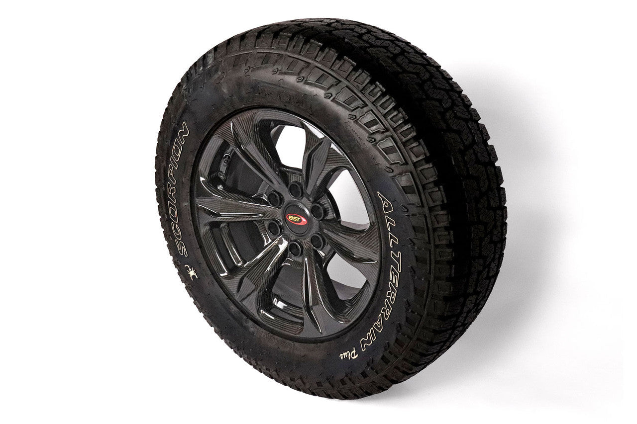 BST Tuff TEK velgenset 9.5" x 20" ET -2,3 (4 stuks) Jeep Wrangler (2007-2018)