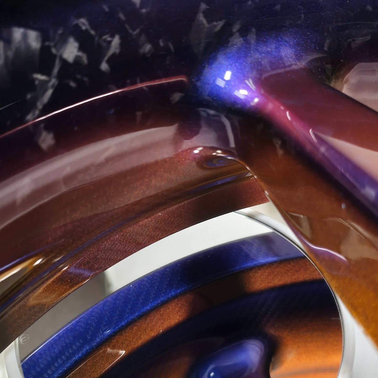 BST Twin TEK 6x17'' carbon achtervelg voor Harley Davidson VRSCR Street Rod (2006-2007)