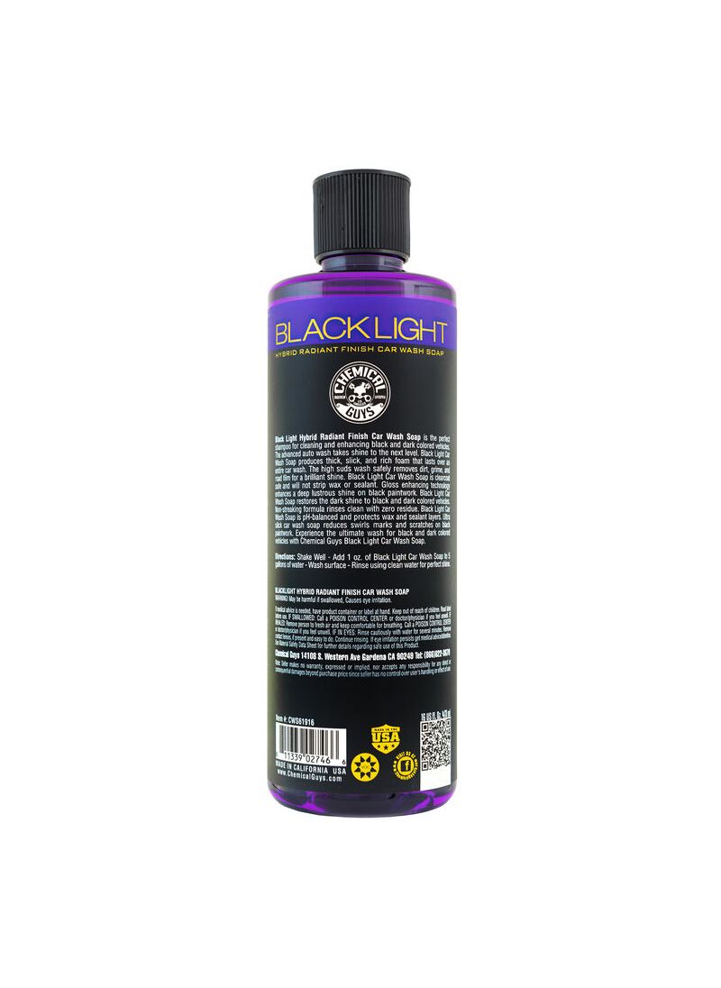 Black Motorcycle Wash&Wax Pack