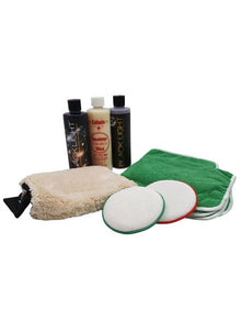 Black Motorcycle Wash&Wax Pack