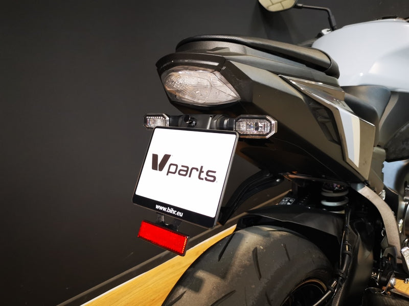 Outletdeal: V-Parts kentekenplaathouder Suzuki GSX-S750 GSX-S950 GSX-S1000 (2017+)