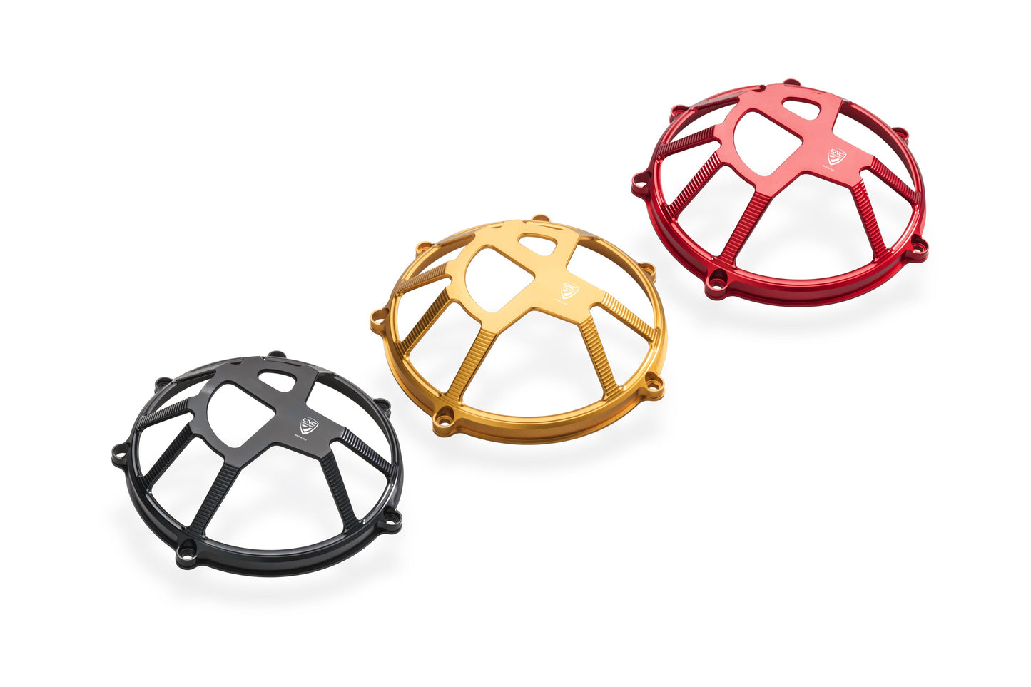 Koppelingsdeksel Traffic Ducati ST4S (1997-2003) beschikbare kleuren zwart rood en goud