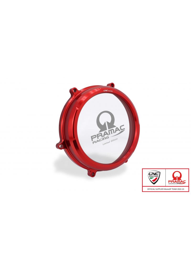 Transparent coupling lid Pramac Racing Limited Edition Ducati Panigale V2 Bayliss 1st Champion 20th Anniversary (2022+)