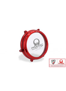 Transparent clutch lid Pramac Racing Limited Edition Ducati Panigale V2 (2020+)