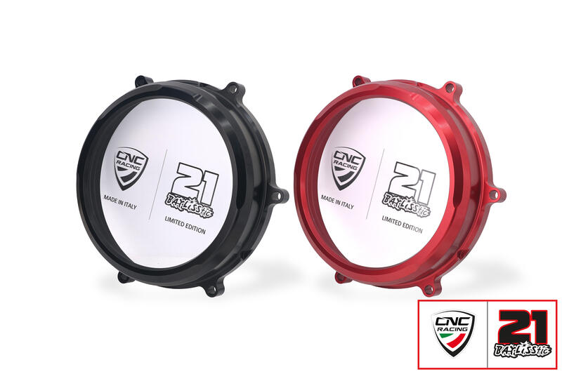Transparent coupling lid Pramac Racing Limited Edition Ducati Panigale V2 Bayliss 1st Champion 20th Anniversary (2022+)