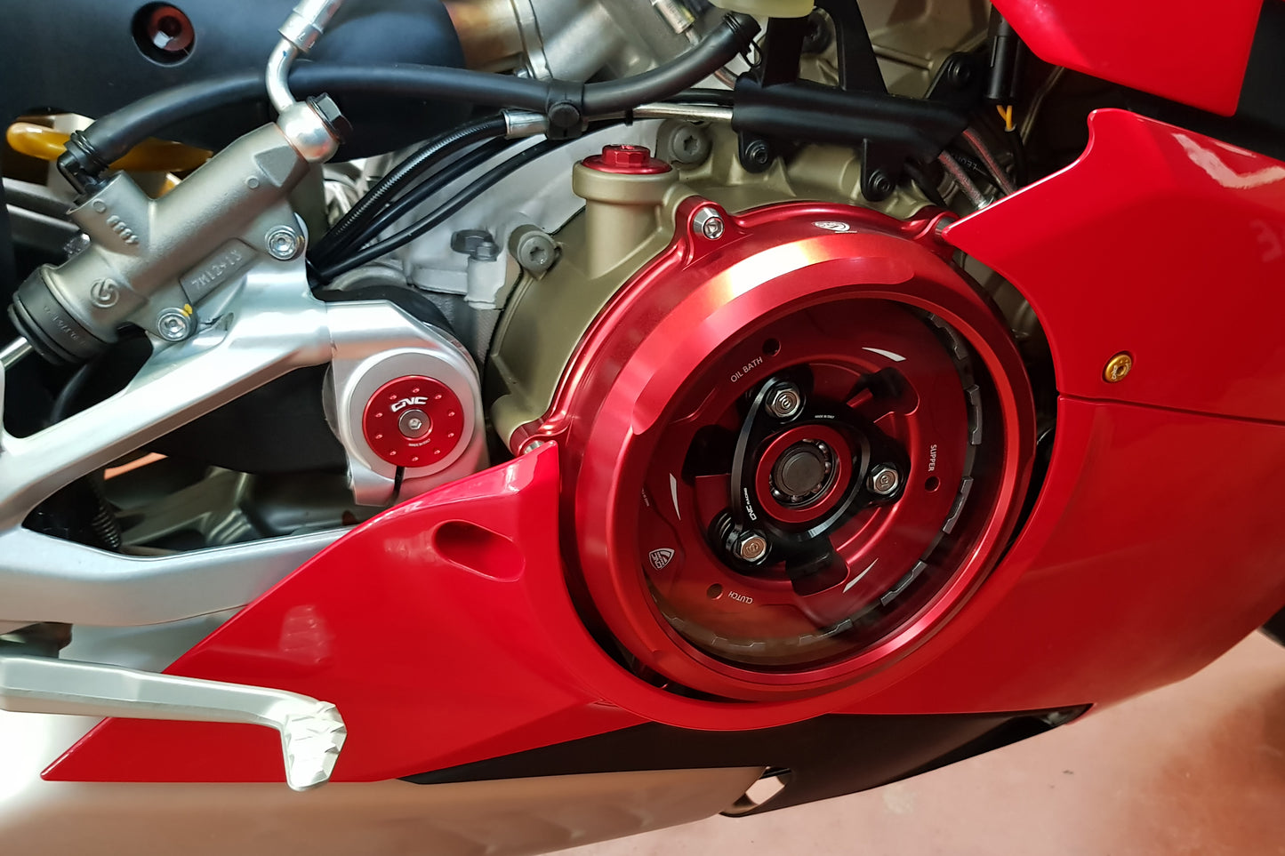 PRINT PLATE CLUTCH DUCATI Panigale V4S (2025+)