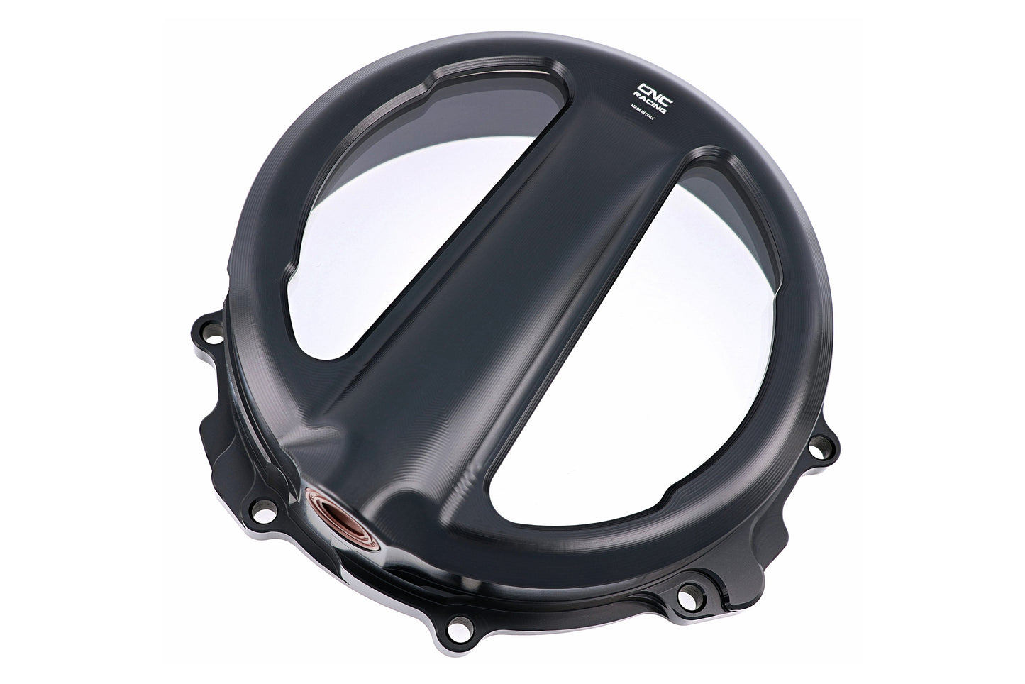 Open koppelingsdeksel met lexaan venster MV Agusta Dragster 800 RC E4 (2017-2020) zwart bovenaanzicht