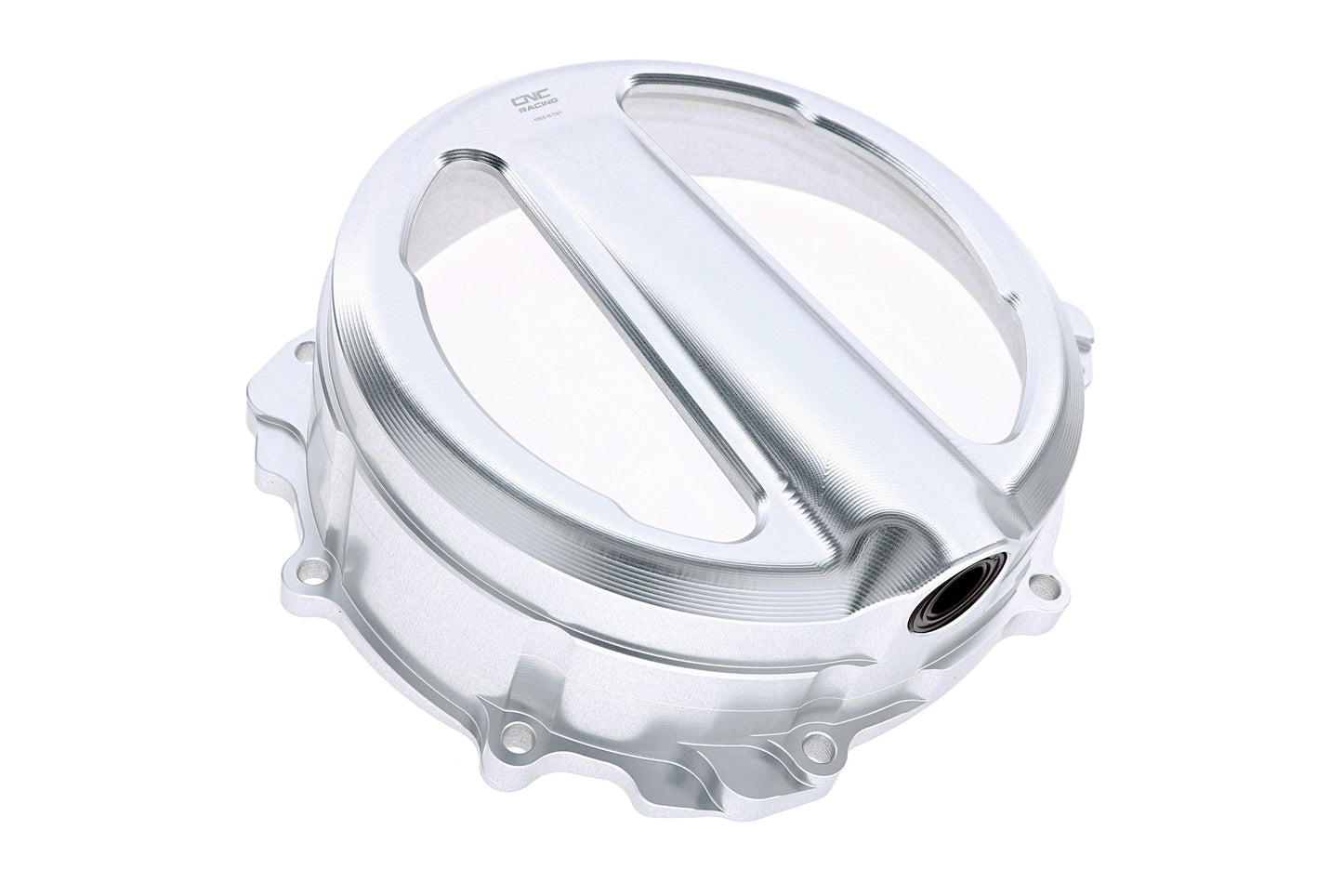 Open koppelingsdeksel met lexaan venster MV Agusta Brutale 675 (2014-2015) zilver bovenaanzicht