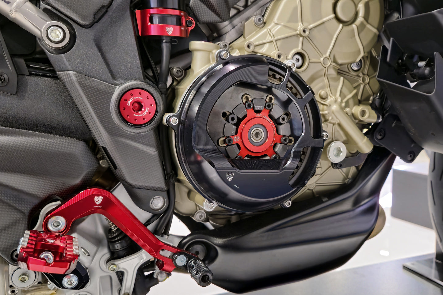 Clutch Cover Open for Ducati Panigale V4R 2019+
