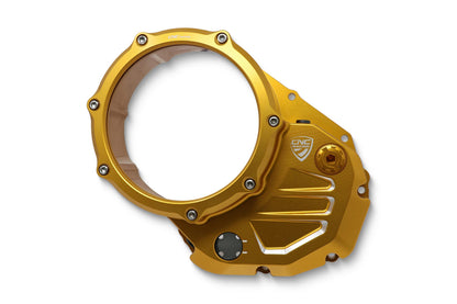 Clear Clutch Cover Ducati Black-Black Ducati GT 1000 (2006-2010)