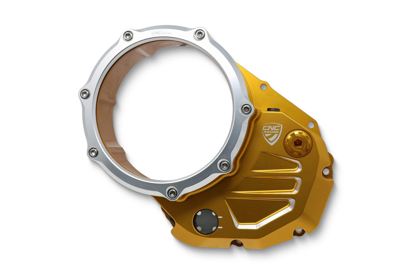 Clear Clutch Cover Ducati Black-Black Ducati Multistrada 1200 S Granturismo (2013-2014)