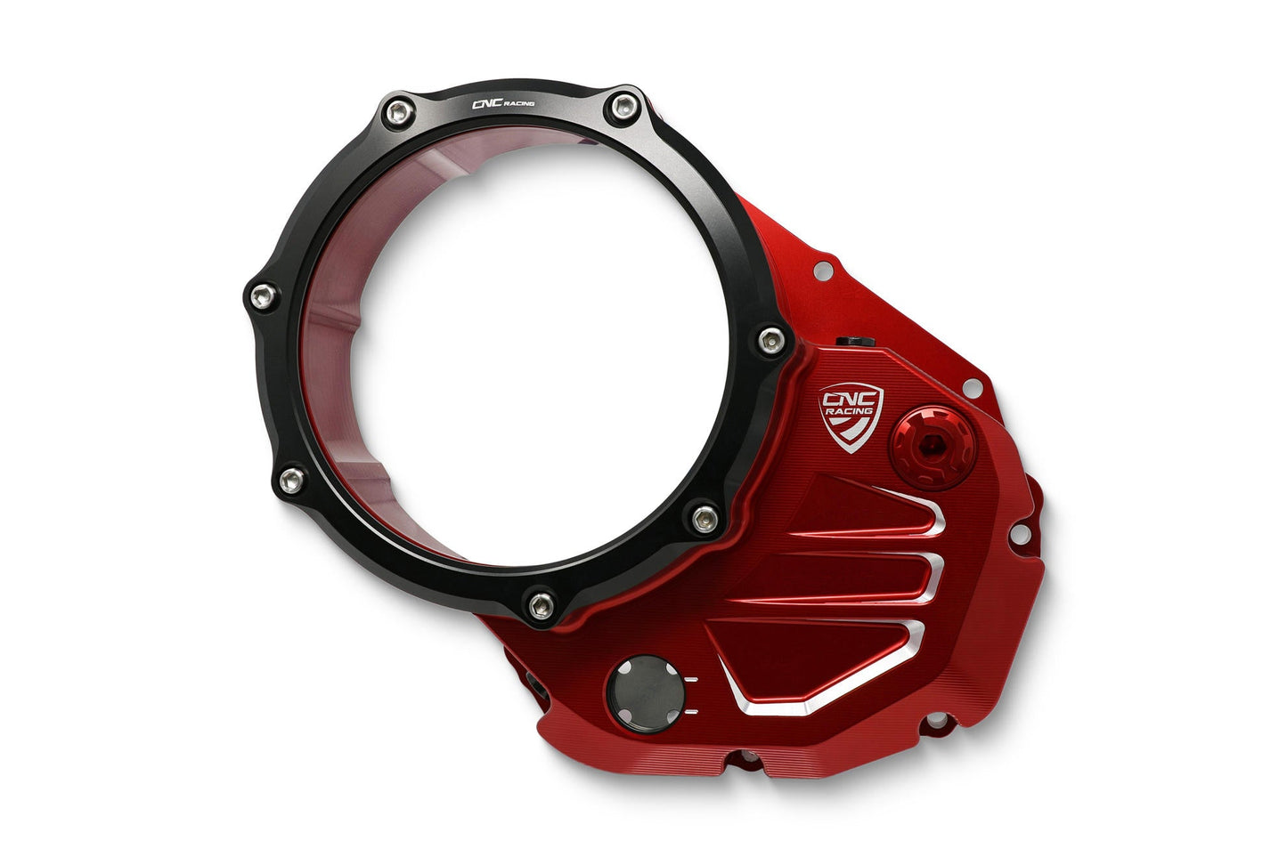Cubierta de embrague transparente Ducati Black-Black Ducati Multistrada 1100 (2007-2009)