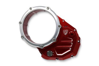 Clear Clutch Cover Ducati Black-Black Ducati Diavel (2014-2018)