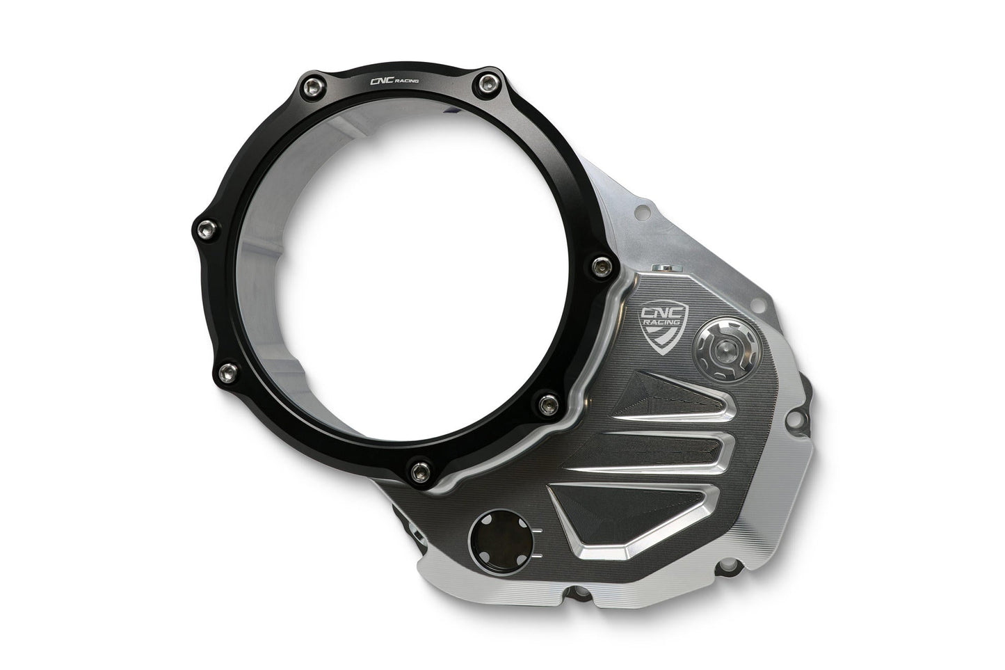 Clear Clutch Cover Ducati Black-Black Ducati Monster 1200 S (2017-2021)