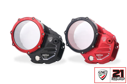 Clear Clutch Cover Pramac Racing Edition Ducati 848evo Corse (2012-2013)