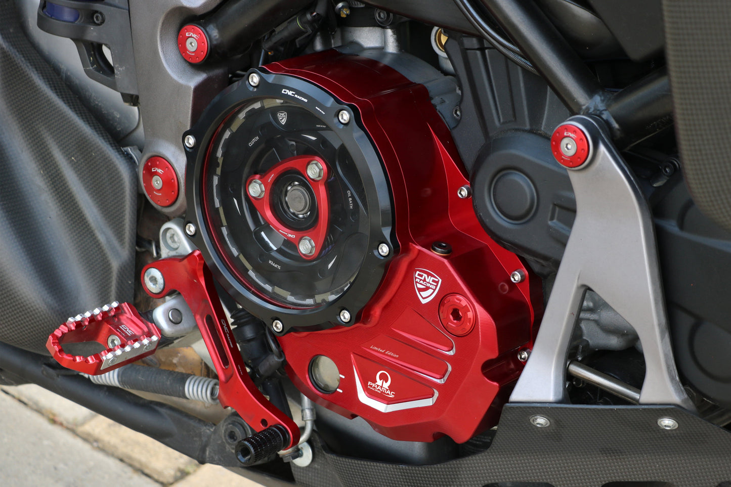 Clear Clutch Cover Pramac Racing Edition Ducati Ducati Multistrada 1260 S (2018-2020)